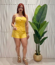 Cargar imagen en el visor de la galería, Yellow Top &amp; Short Set
