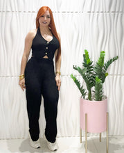 Cargar imagen en el visor de la galería, Black Vest &amp; Long Pant
