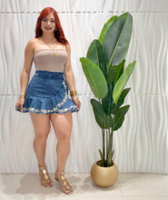 Cargar imagen en el visor de la galería, Denim Ruffles Skort
