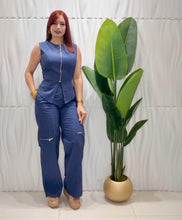 Cargar imagen en el visor de la galería, Navy Long Set
