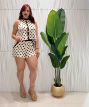Cargar imagen en el visor de la galería, Beige &amp; Chocolate Polka Set
