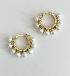 Pearl & Rainston Earrings