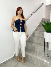 Cargar imagen en el visor de la galería, White Trouser Pant
