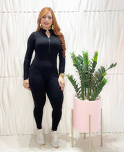 Cargar imagen en el visor de la galería, Black Biker One Size Jumpsuit
