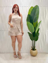 Cargar imagen en el visor de la galería, Beige Vest Set
