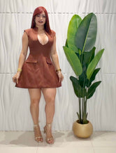 Cargar imagen en el visor de la galería, Chocolate Cocktail Dress
