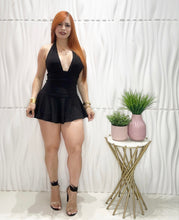 Cargar imagen en el visor de la galería, Black Halter Romper
