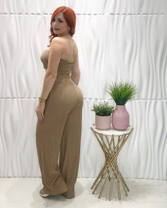 Mocha Three Pieces
