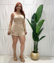 Cargar imagen en el visor de la galería, Nude Crop Top &amp; Short Set
