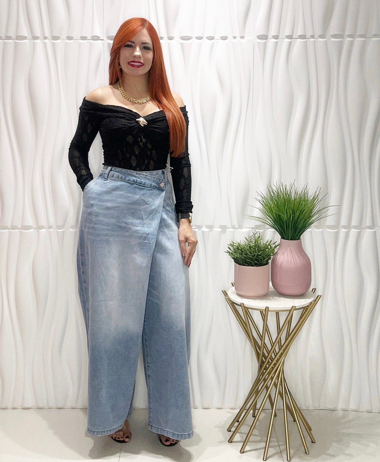 Vibrant Broad Jeans