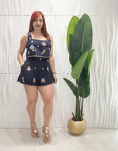 Cargar imagen en el visor de la galería, Floral Navy Set
