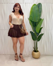 Cargar imagen en el visor de la galería, Brown Skort
