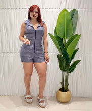 Cargar imagen en el visor de la galería, Denim Blue Romper
