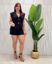 Cargar imagen en el visor de la galería, Black Vest Romper
