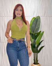 Cargar imagen en el visor de la galería, Halter Chocker Bodysuit

