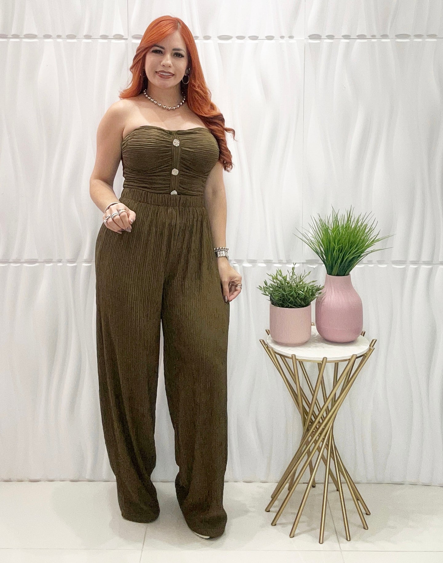 Knitted Olive Set