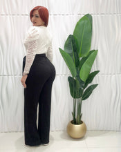 Cargar imagen en el visor de la galería, Lace White &amp; Black Jumpsuit
