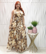 Cargar imagen en el visor de la galería, Ruffle Gold Dress
