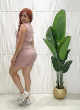 Cargar imagen en el visor de la galería, Vest &amp; Bermuda Short Mauve Set
