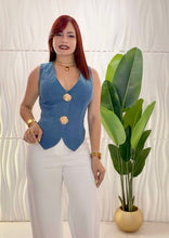 Cargar imagen en el visor de la galería, Denim Vest

