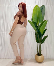 Cargar imagen en el visor de la galería, Beige Trouser Pant
