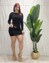 Cargar imagen en el visor de la galería, Black Short Dress
