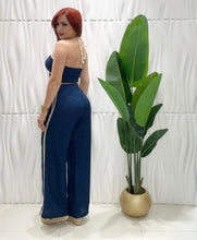 Cargar imagen en el visor de la galería, Navy Top &amp; Pant Set

