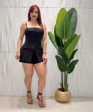 Cargar imagen en el visor de la galería, Black Vest Romper
