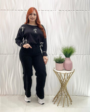 Cargar imagen en el visor de la galería, Hight Waist Black Jeans
