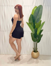 Cargar imagen en el visor de la galería, Denim Black Romper
