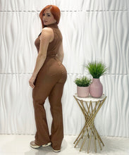 Cargar imagen en el visor de la galería, Chocolate Bell Bottom Jumpsuit

