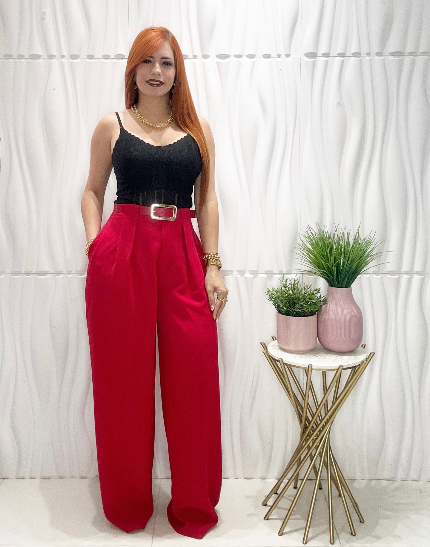 Red Palazzo