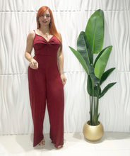 Cargar imagen en el visor de la galería, Burgundy Jumpsuit
