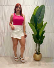 Cargar imagen en el visor de la galería, Denin White Skort
