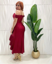 Cargar imagen en el visor de la galería, Wine Formal Dress
