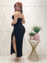 Cargar imagen en el visor de la galería, Black Sweater Dress
