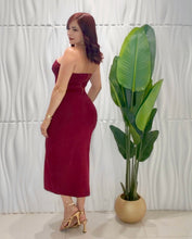 Cargar imagen en el visor de la galería, Burgundy Midi Set
