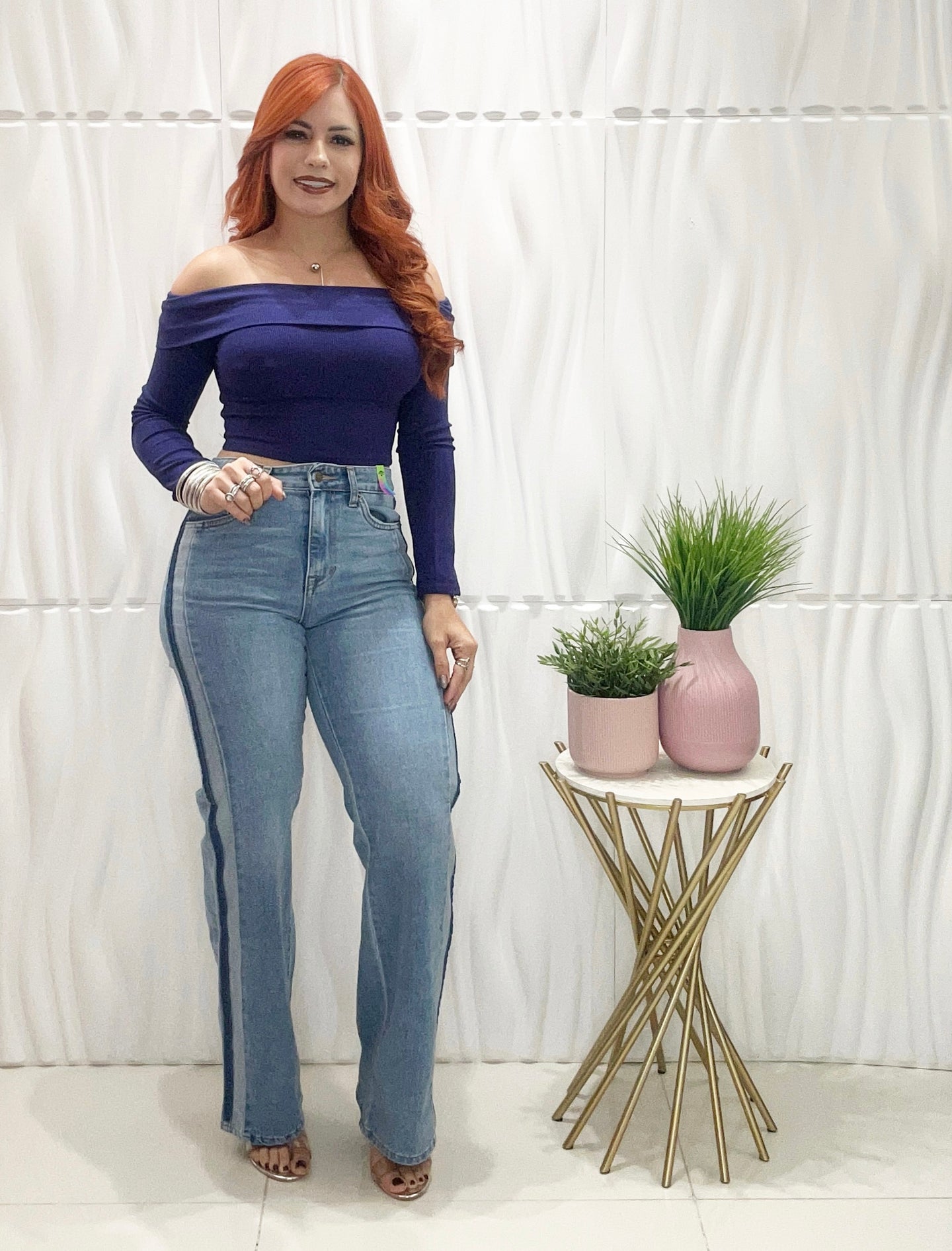 Vibrant Hight Waist Jeans