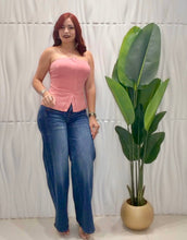 Cargar imagen en el visor de la galería, Dark Blue Long Jeans
