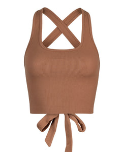 Strap Crop Basic Top