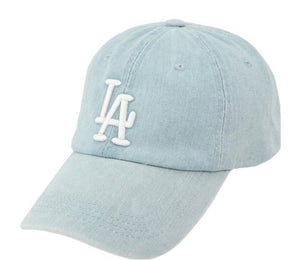 Blue Light Denim Cap