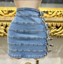 Cargar imagen en el visor de la galería, Denim Skirt
